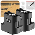 EPT04D1 E-04D1 Ink Maintenance Box 2 Set for ET-15000 ET-3750 ET-3760 ET-4750 ET-4760 ET-3850 ET-4850 WF-2860 ET-3710 ET-5150 ET-3830 ET-M1000 ST-3000 ET-M2170 Printer EWMB2 /T04D100 (Black*2)