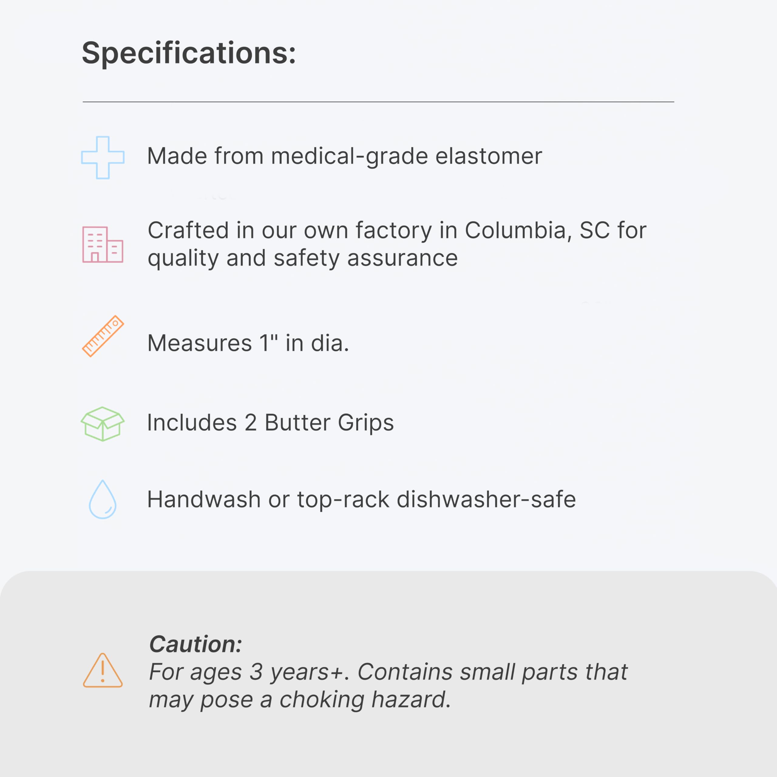 ARK's Butter Pencil Grip - Designed by an Occupational Therapist to Promote an Open Web Space