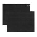 Ulable 2-Pack Dish Drying Mat , Microfiber Dry Pad, Quick-Drying Dish Drainer Board Mat for Kitchen Counter-top Tabletop Accessories, Machine Wash, 20 X 15 inch, Black