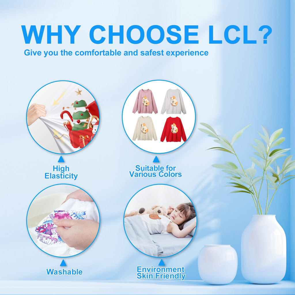 LCL DTF Powder 500g/17.6oz White Digital Transfer Hot Melt Adhesive DTF PreTreat Transfer Powder for All DTF and DTG Printers on All Fabric