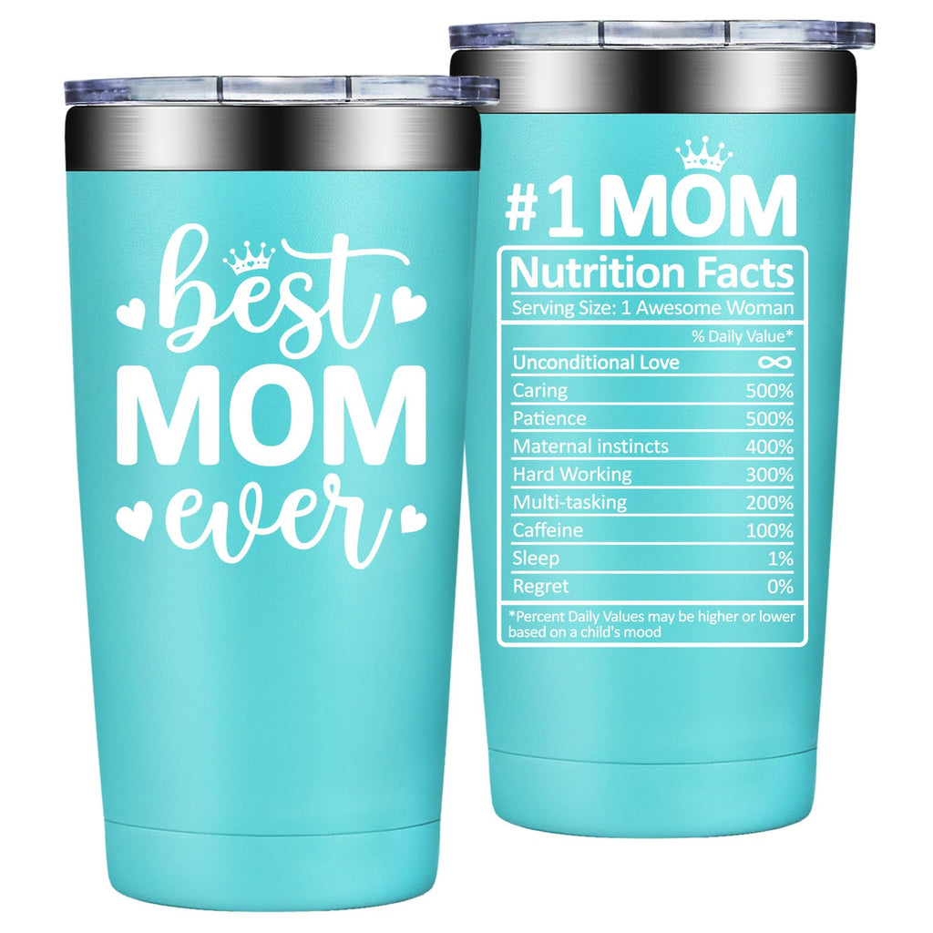 SpenMeta Gifts for Mom - Mothers Day Christmas Birthday Gifts for Mom from Daughter, Son - 20oz Vacuum Insulation Tumbler