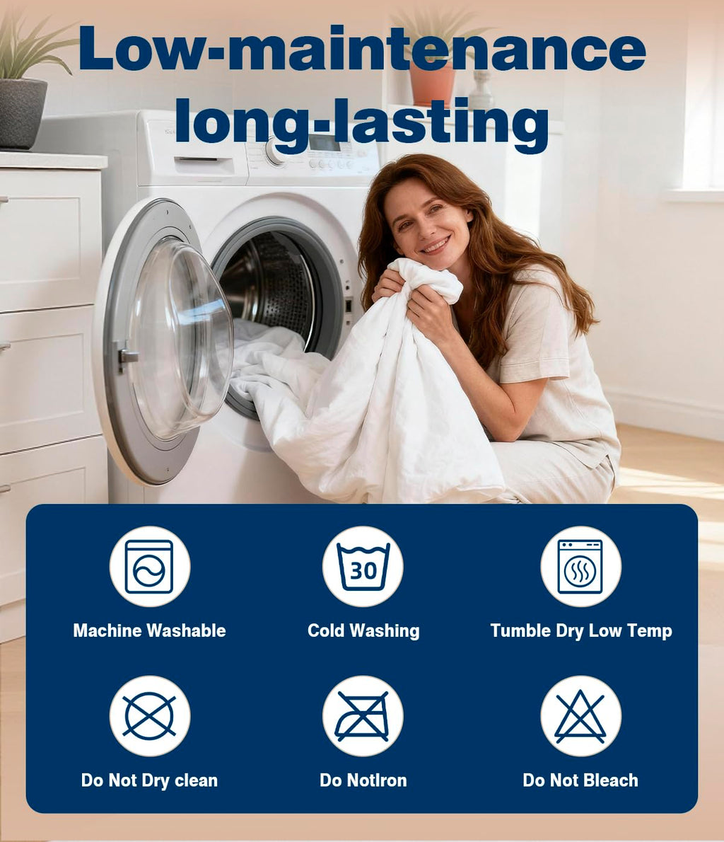 Waterproof Mattress Protector King Size, Soft Breathable Mattress Pad with Deep Pocket 8"-21", Noiseless 3D Air Fabric Cooling Mattress Cover for Bed, Machine Washable, White
