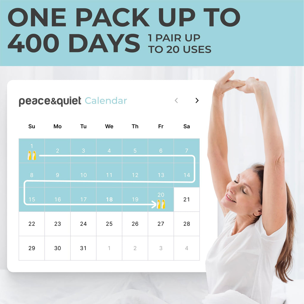 PQ Small Ear Plugs for Sleeping - 40 Soft Earplugs for Small Ear Canals, Ear Plugs for Sleeping Noise Cancelling Level 32 dB, Earplugs Sound Blocking Sleeping, Earplugs Sleep for Women and Men