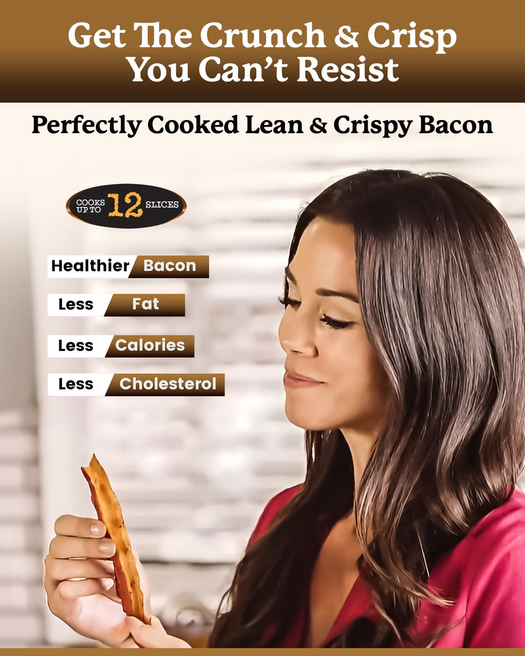 Bacon Bonanza by Gotham Steel Oven Healthier Bacon Drip Rack Tray with Pan – As Seen on TV