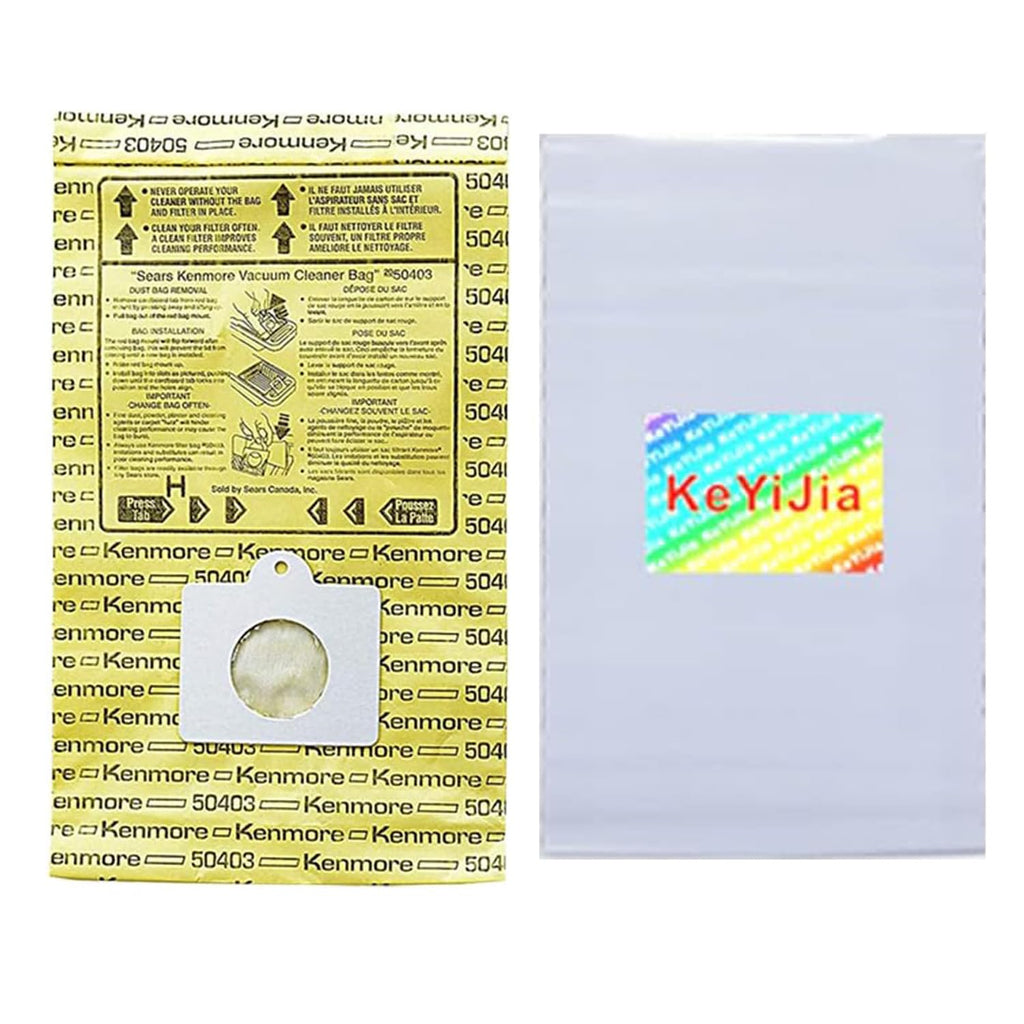 20 Pack Replacement Disposable Canister Vacuum Cleaner Bags for Kenmore 50403