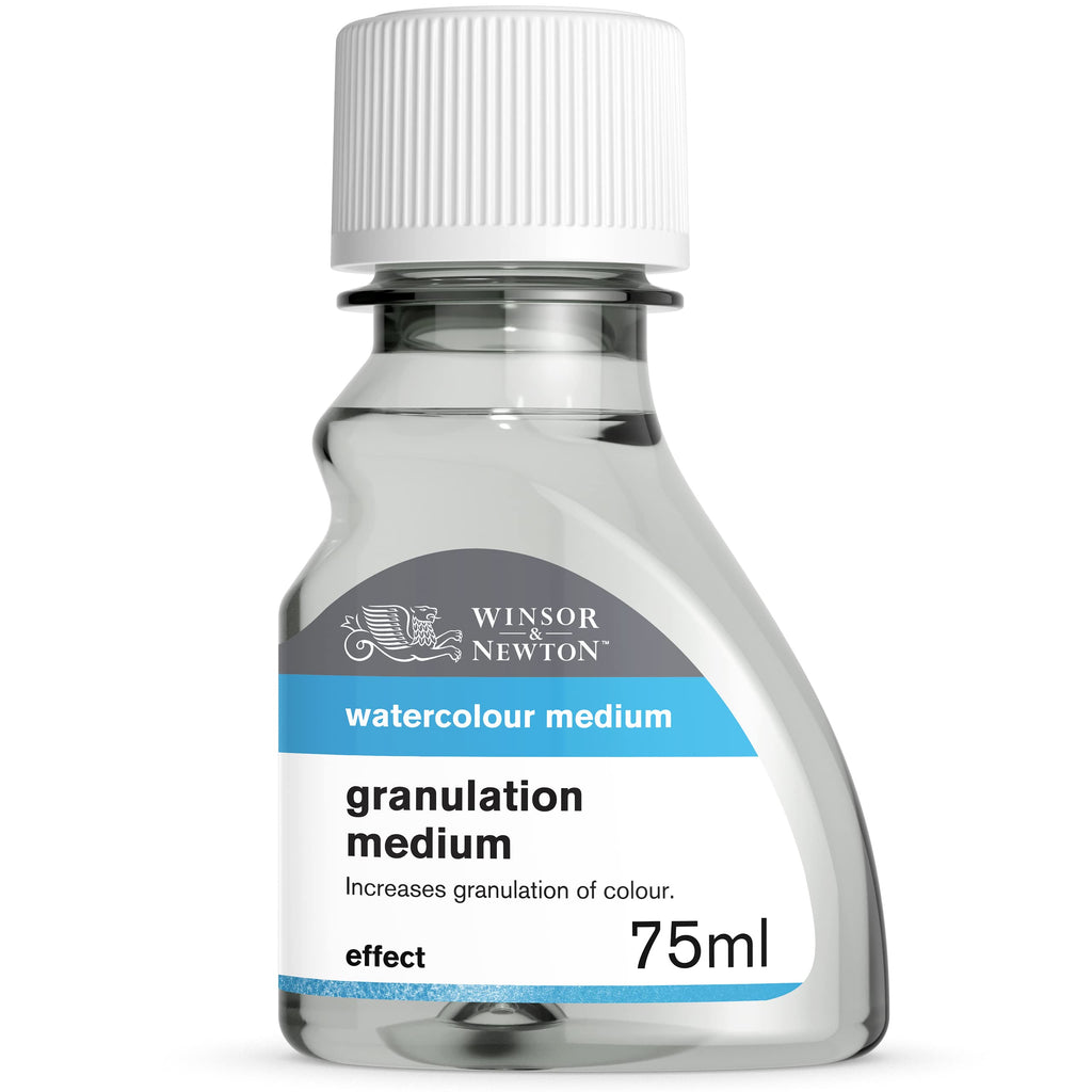 Winsor & Newton Watercolor Medium, Granulation Medium, 75ml (2.5-oz) Bottle