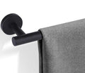 Modern 24 inch Towel Bar Matte Black,Stainless Steel Towel Racks for Bathroom Wall Mounted,Bathroom Towel Holder Black,Towel Rod