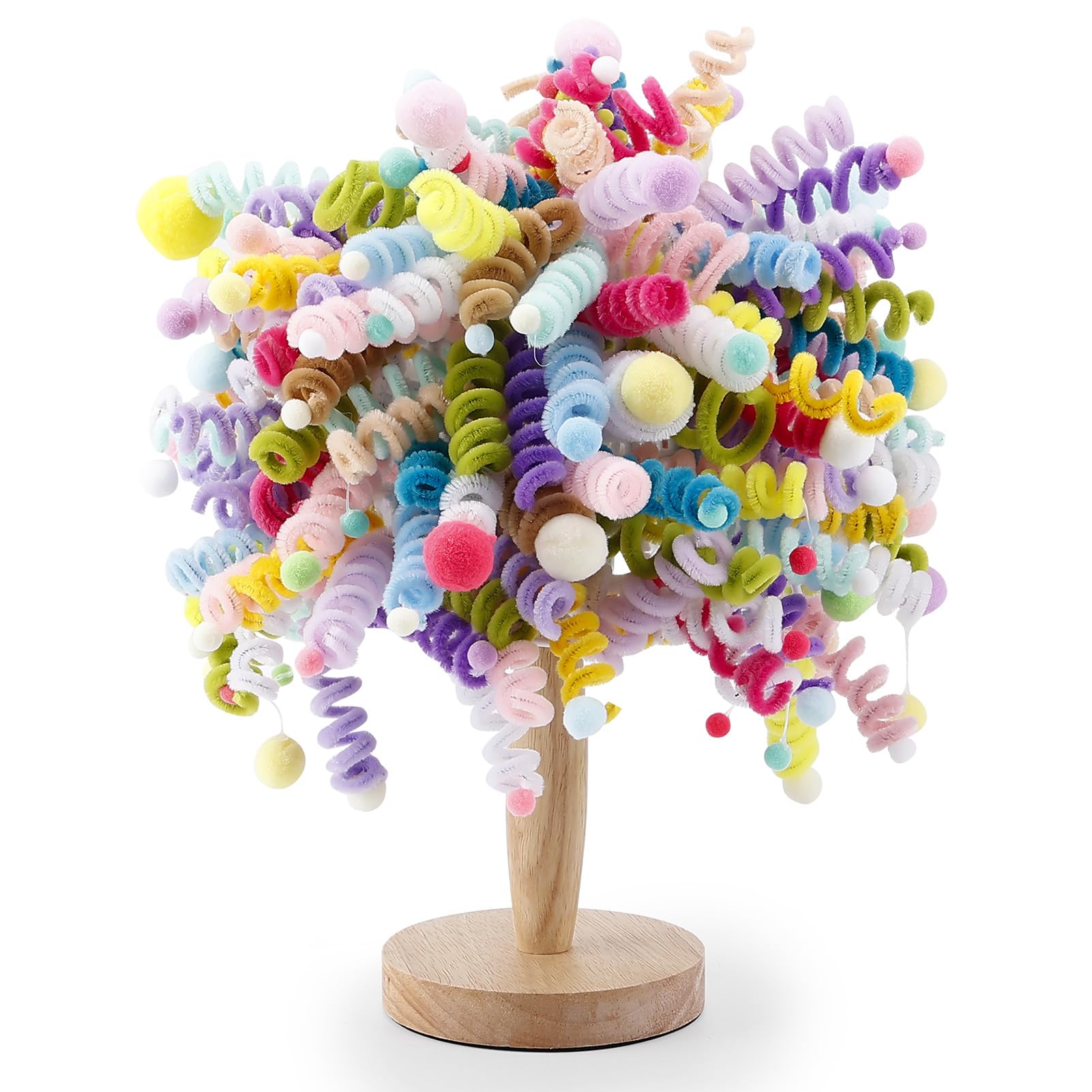 Caydo 360 Pieces Pipe Cleaners 40 Assorted Colored Chenille Stems for Art and Crafts, Children’s Craft Supplies (6 mm x 12 inch)