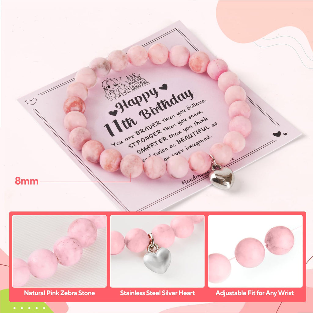 11th Birthday Gifts for Girls- Thoughtful Present Set for Daughters, Sisters & Nieces,Unique 11 Year Old Girl Gifts,Trendy Teen Girl Presents with Party Decorations (11th Birthday Gifts)