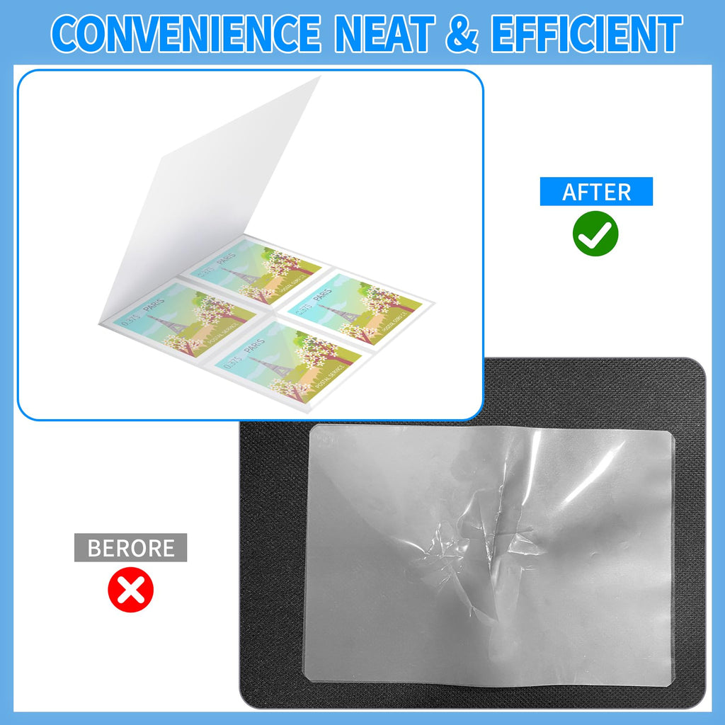 Laminator Carrier Sleeve Lamination Carrier Thermal Laminating Carriers Sheets Thermal Carrier Sheet for Laminator with All Brand Laminating Pouch (5, Letter Size)