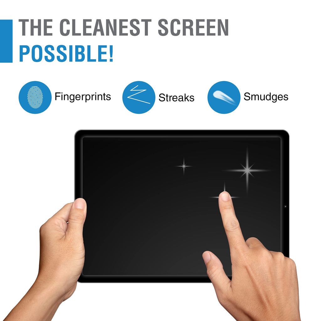 ScreenKlean Plus iPad & Tablet Screen Cleaner – Groundbreaking Carbon Cleaning Compound Technology – Extremely Effective – No Liquids – No Cloths – No Tissues