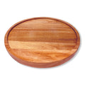Baoswi 25.4 cm Turntable Acacia Wood Lazy Susan Organizer 10'' Rotating Wooden Spice Rack Organizer for Kitchen Countertop Cabinet Pantry Table Organization