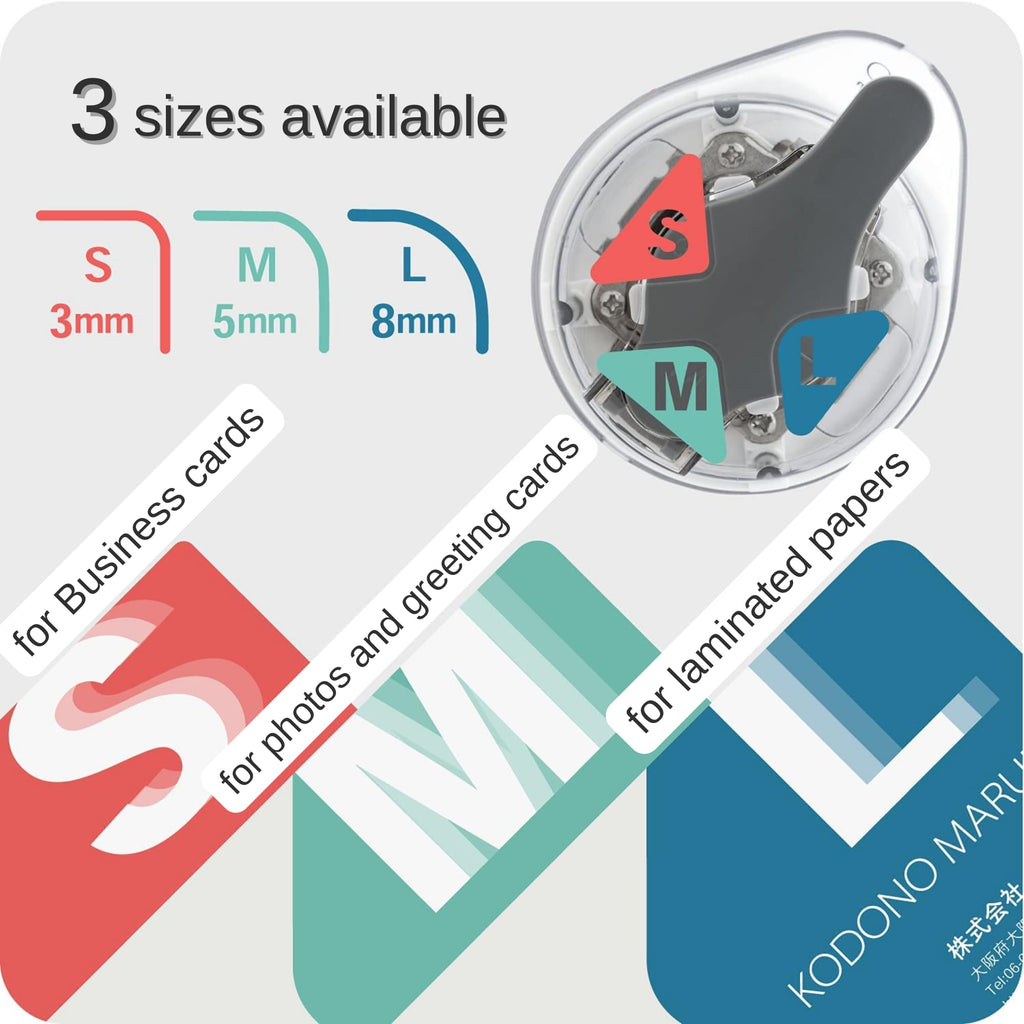 New Sunstar Kadomaru Pro, Corner Cutter (S4765036) (Kadomaru Pro) with Authentic Hologram US, UK, EU Only