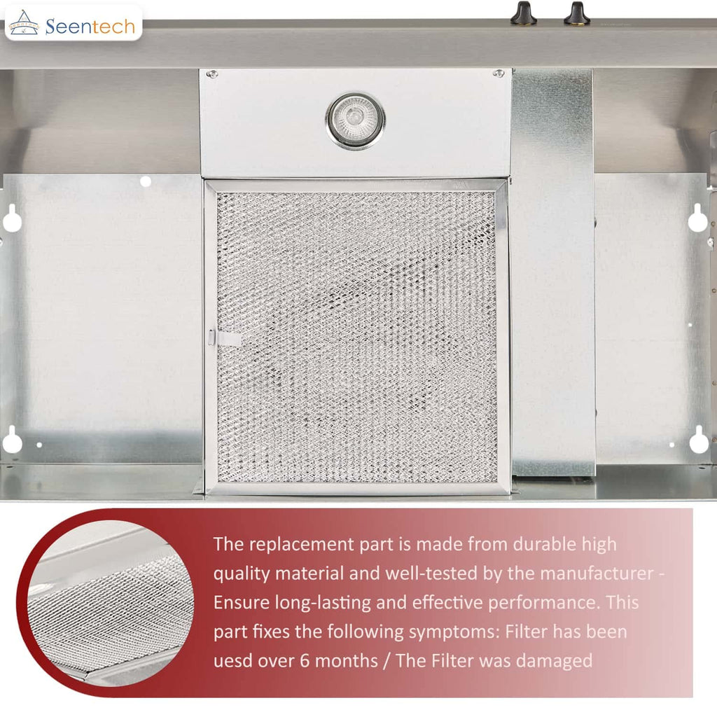 BPS1FA30 Range Hood Filter 11-3/4" x 14-1/4" x 3/8" Compatible with Broan Range Hood – Replaces: BPS1FA30 99010299 S99010299 AP3378953 8322 S99010305 bpjdfa30 – Pack of 2