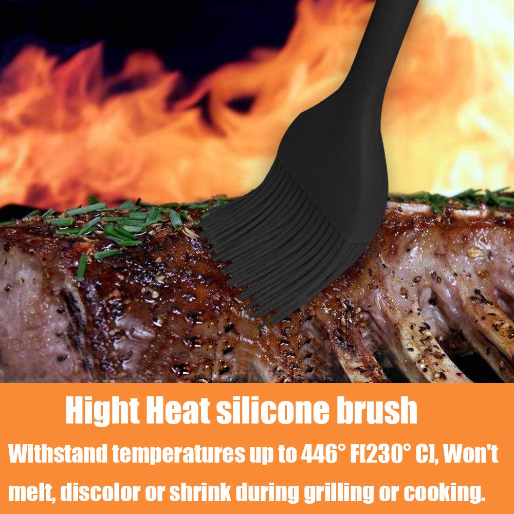 WALFOS BBQ Reusable Grill Mat Set of (7+1) - Non-Stick Coating Grilling Mats, Heat Resistant Cooking Mat, Works on Electric Grill Gas Charcoal BBQ, Perfect for Grilling Meat, Veggies, Seafood