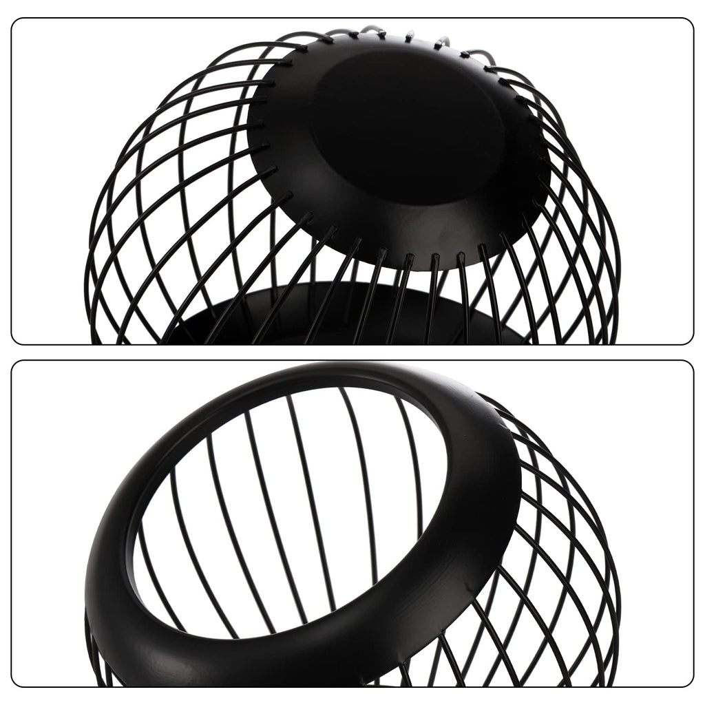 TOPZEA Coffee Pod Holder, Large Capacity K Cup Holder Metal Coffee Capsule Storage Basket, Espresso Pods Organizer for Counter, Bar Station Accessories