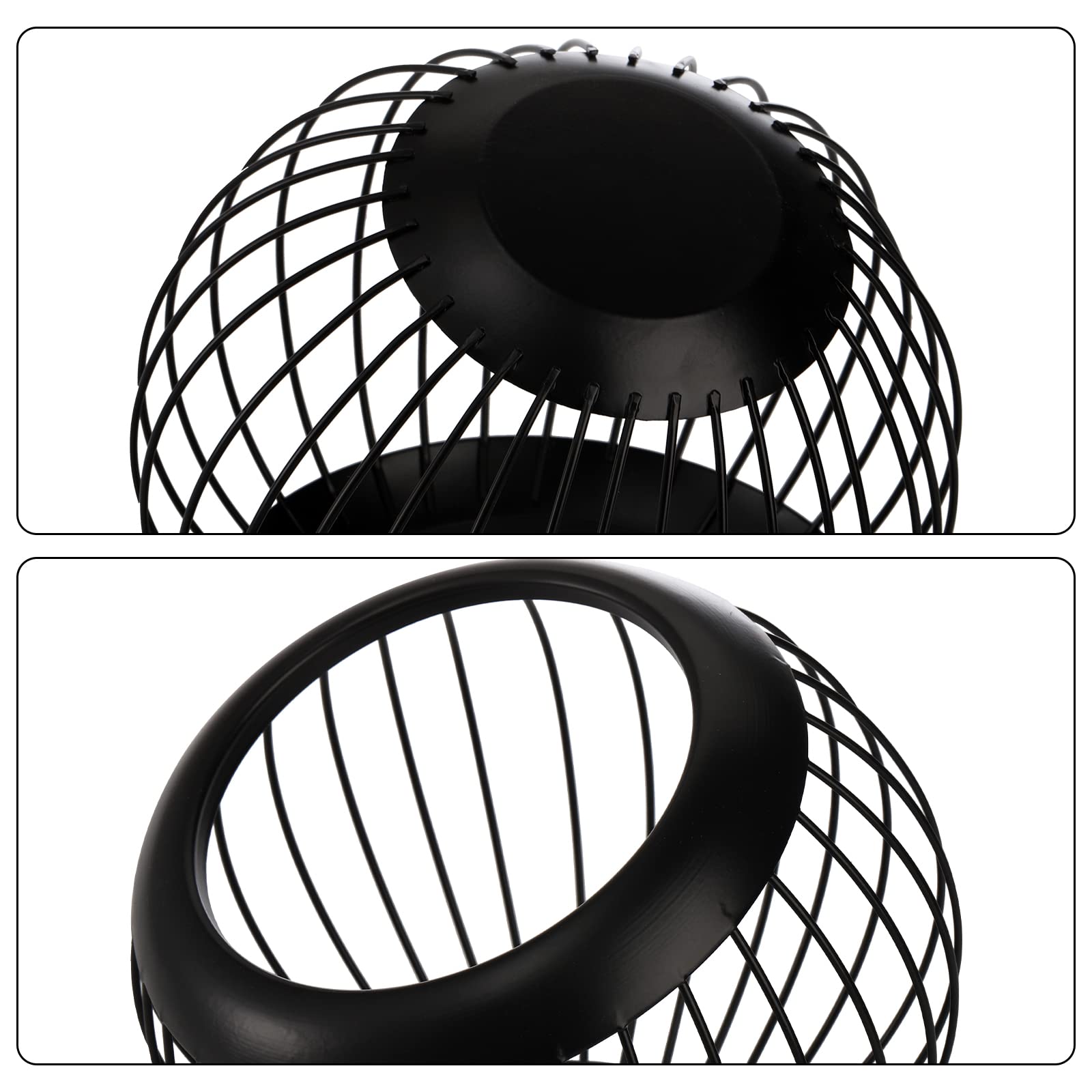 TOPZEA Coffee Pod Holder, Large Capacity K Cup Holder Metal Coffee Capsule Storage Basket, Espresso Pods Organizer for Counter, Bar Station Accessories
