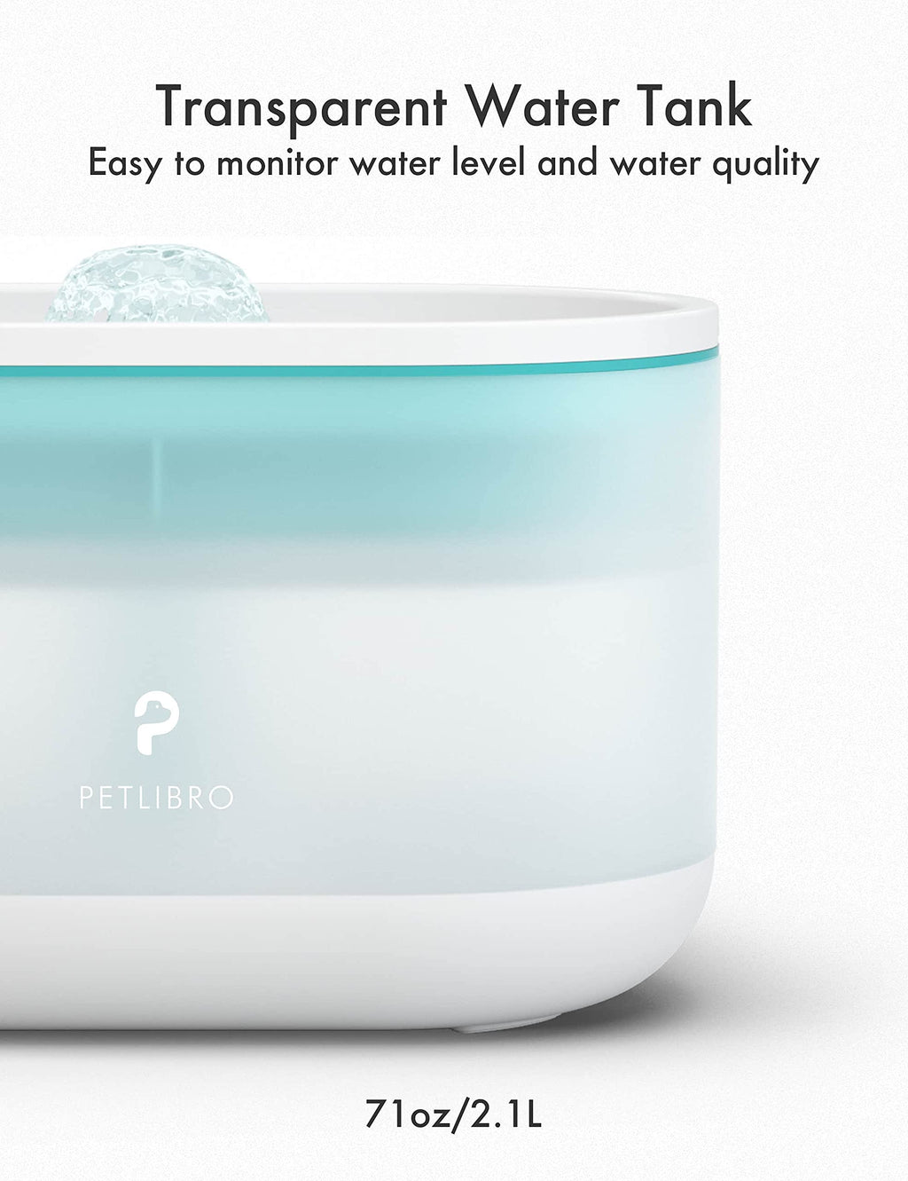 PETLIBRO Replacement Filters for Capsule Cat Water Fountain, 4 Pack