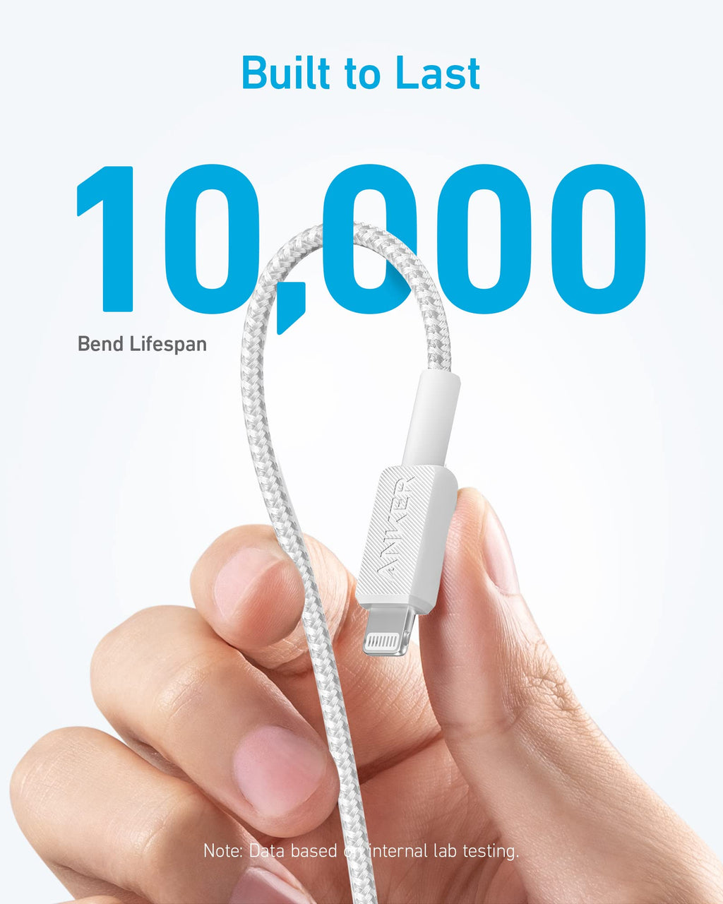 Anker USB C to Lightning Cable, 322 USB-C to Lightning Braided Cable(3ft, Black), MFi Certified, Fast Charging Cable for iPhone 14 Plus 14 14 Pro Max 13 13 Pro iPhone 12 (Charger Not Included)