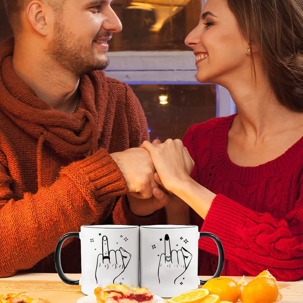 Couples Gifts Coffee Mugs Set for Him and Her,Bridal Shower Gift for Bride and Groom,Engagement Newlywed Anniversary Wedding Gifts for Couple 2023,Mr and Mrs Gifts,Gift for Couple Coffee Mug