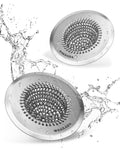 Sink Drain Strainer, Reversible Easy Clean Mesh Sink Strainer with 304 Stainless Steel, Wokdada Revolutionary Anti-Rust Large Kitchen Sink Strainer Food Catcher for Garbage Disposal Without Clogging