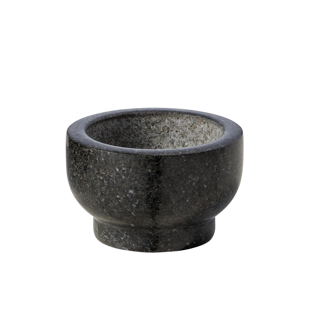 Lagostina Natural Granite Hand Mortar And Pestle, Manual Grinder, Perfect Crushing Herbs, Spices, 1.3 Cup Capacity, Durable And Easy To Clean, Gray, L413.4106.02