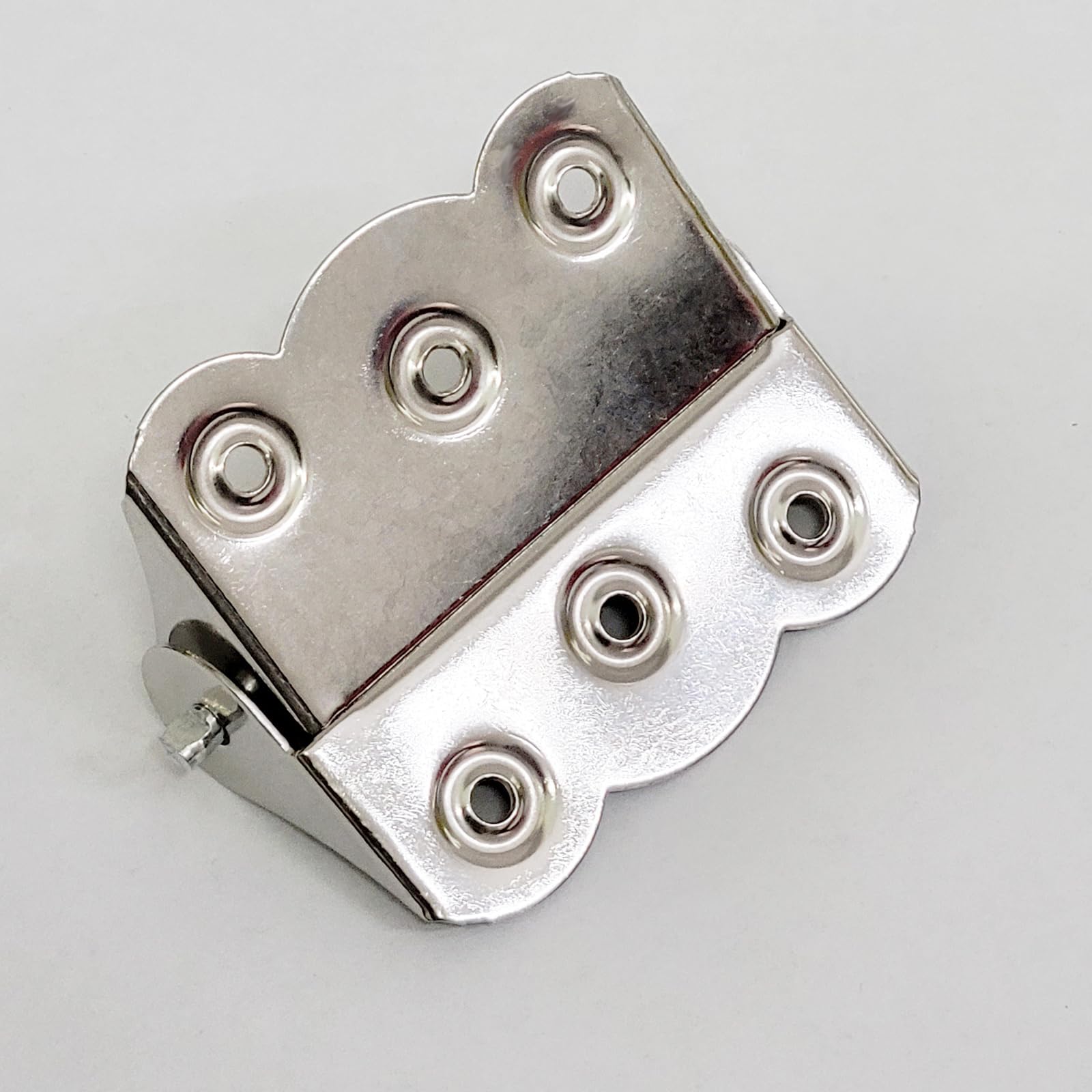 Stainless Steel Butterfly Hinge Screen Window Automatic Door Closing Spring Hinge with Screws (4)