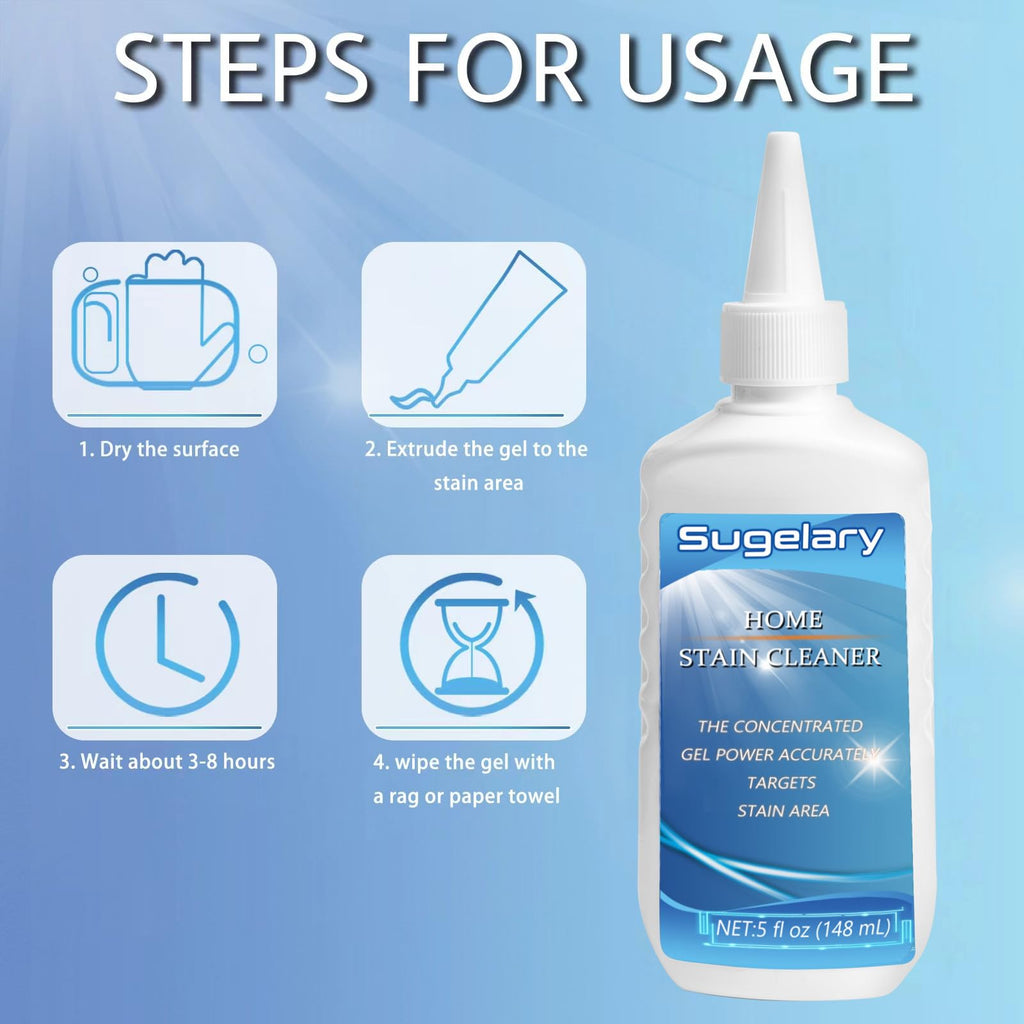 Mould Stain Cleaner Gel, Household Washing Machine Cleaner, Best Grout Cleaner for Home Sink, Kitchen, Tile Grout and Refrigerator Strips(5 Fl oz)