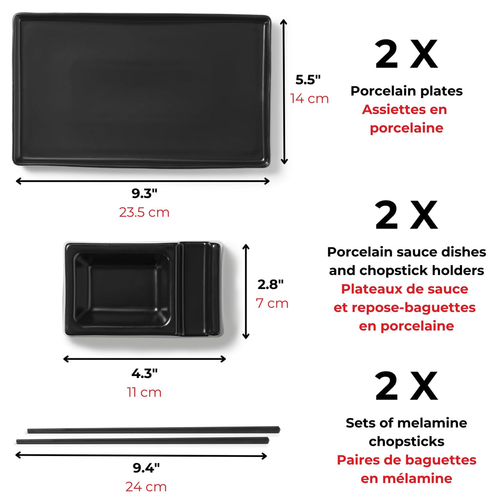 Starfrit Gourmet Bistro 8-Piece Sushi Set