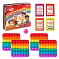 THE Fidget Game Sight Words - Learn to Read in Weeks, Master 220 High-Frequency Dolch Sight Words. Curriculum-Appropriate Reading Game for Pre-K to Grade 3 - NO-Letters Popping Mats & Dice Included