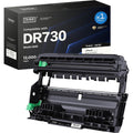 DR730 Drum Unit Replacement for Brother DR-730 Drum Units Work with MFC-L2710DW MFC-L2750DW MFC-L2730DW DCP-L2550DW HL-L2390DW HL-L2395DW HL-L2350DW HL-L2370DW HL-L2370DWXL Printers (NOT Toner)