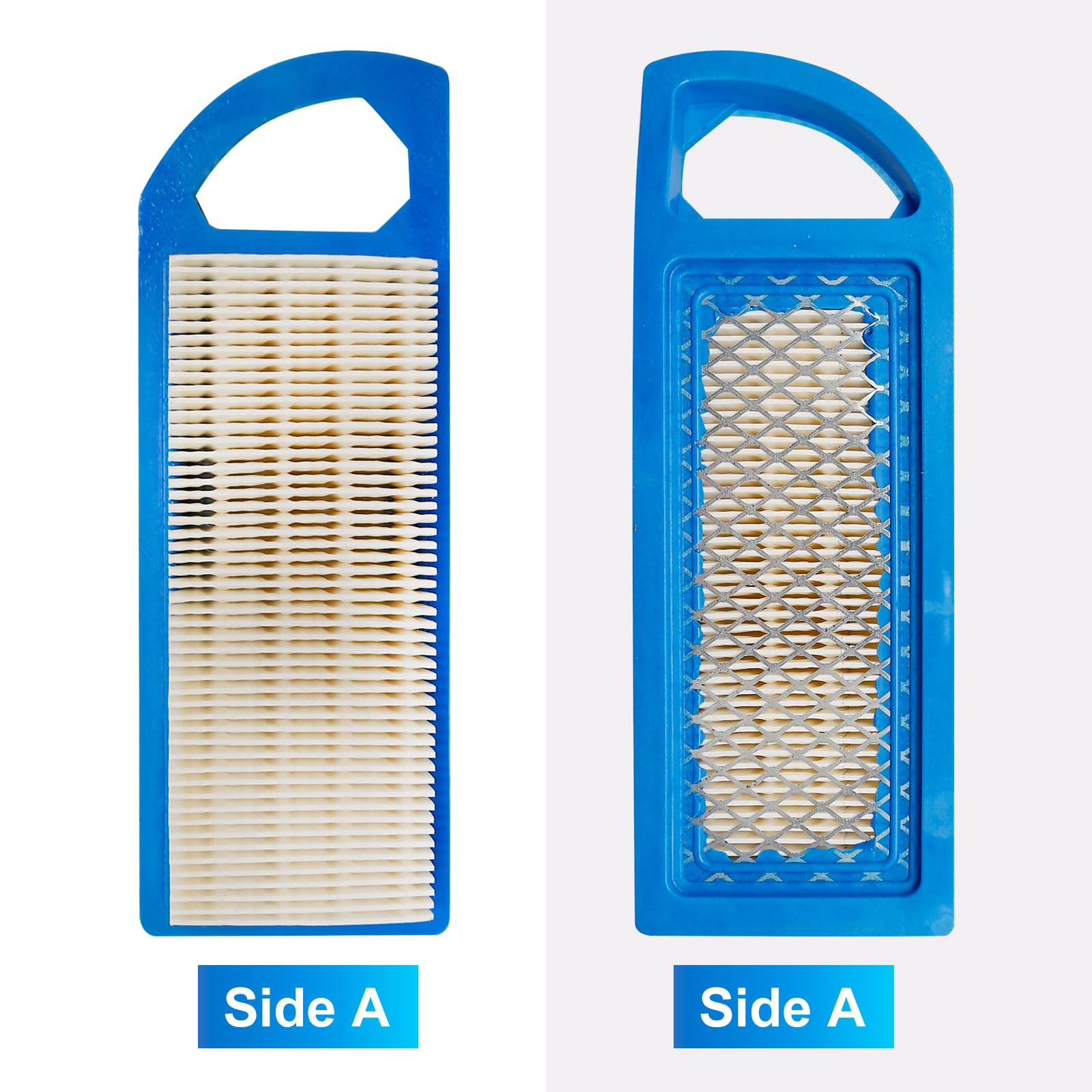 Vkinman GY20573 M149171 Air Filter with AM125424 Oil Filter Replacement for John Deere A100 LA105 LA110 LA115 X110 Z225 Lawn Mower L100 L105 L107 L108 L1742 Lawn Tractor