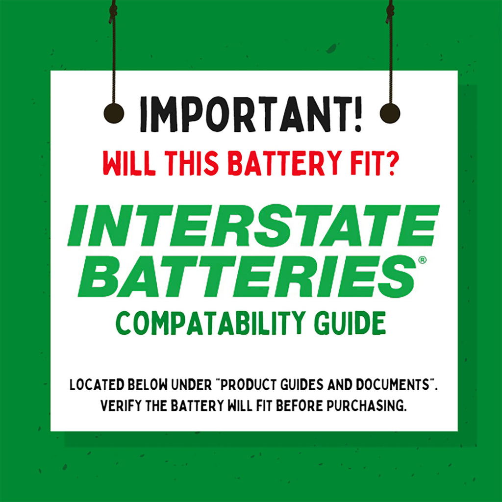 Interstate Batteries 12V 5Ah Battery (SLA1055) - SLA/AGM Replacement Battery for Alarm Systems, Security, Garage Door Openers for Chamberlain, Genie, Liftmaster, Craftsman, Workhorse (F1 Terminals)