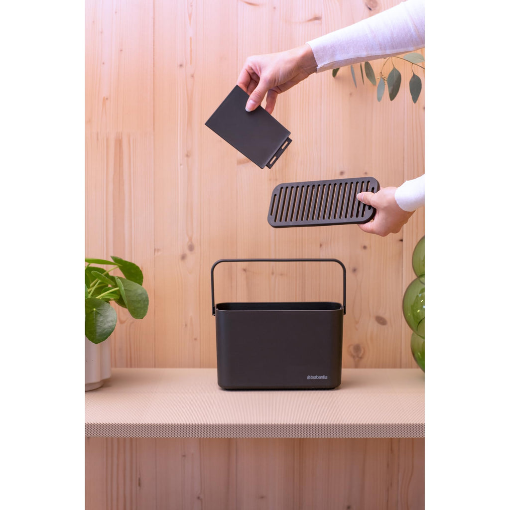 Brabantia SinkSide Cleaning Caddy - Dark Gray