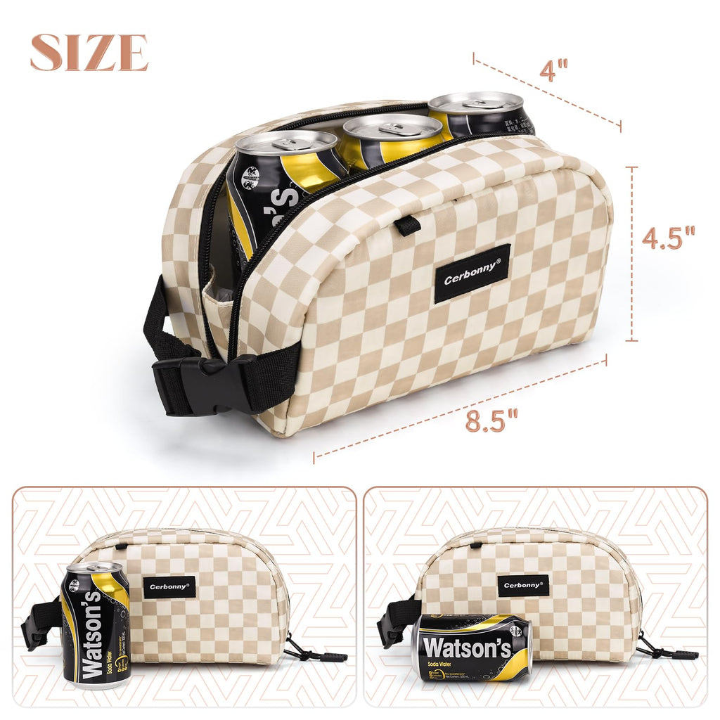 Small Cooler Bag Freezable Lunch Bag for Work School Travel,Leak-Proof Small Lunch Bag,Small Insulated Bag for Kids/Adults,Freezer Lunch Bags,Freezable Snack Bag,Mini Lunch Bag Fit for Yogurt