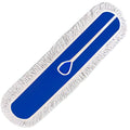 Large Mop Head 24" Industrial Strength Ultimate Cotton Floor Dust Mop Refill, Commercial Cleaner Mop Head Replacement, Dust Mops for Home, Industrial Use - Fit for Standard Size Mop Frame (1)