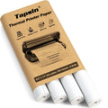 Thermal Printer Paper 8.5 x 11 Inch, US Letter Size Quick-Dry Thermal Printing Paper Rolls, Thermal Paper Compatible with M08F-Letter, M832, M834, MT800, MT800Q Portable Printer, 100 Sheets / 4 Rolls