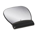3M Ergonomics Mouse Pad with Gel Wrist Rest, 9.2 and 8.7 Inch, Enhances Mouse at Fast Speeds