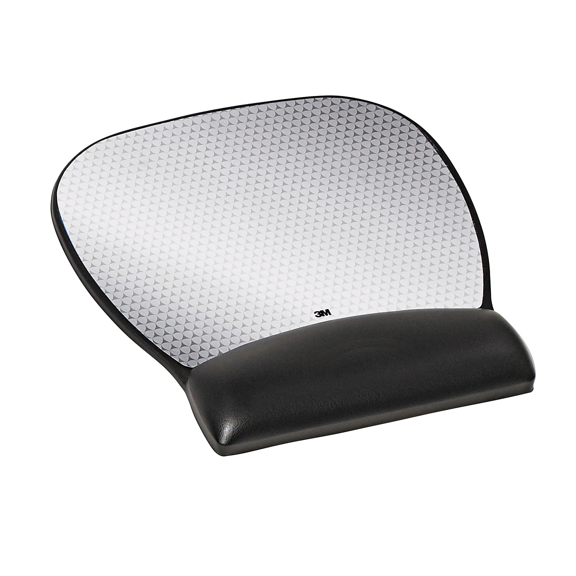 3M Ergonomics Mouse Pad with Gel Wrist Rest, 9.2 and 8.7 Inch, Enhances Mouse at Fast Speeds