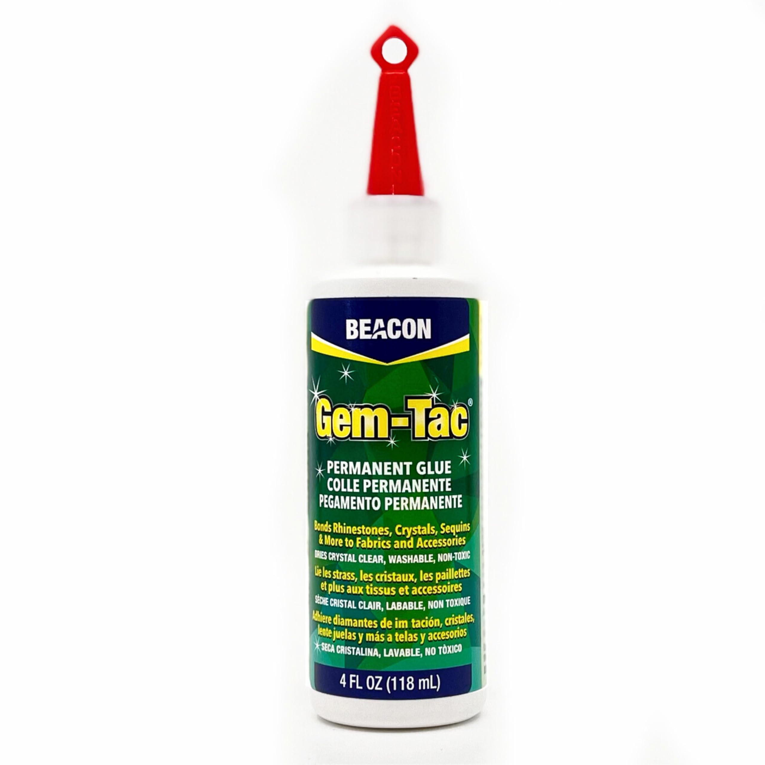Beacon GT4D Gem-Tac Permanent Adhesive, 4-Ounce