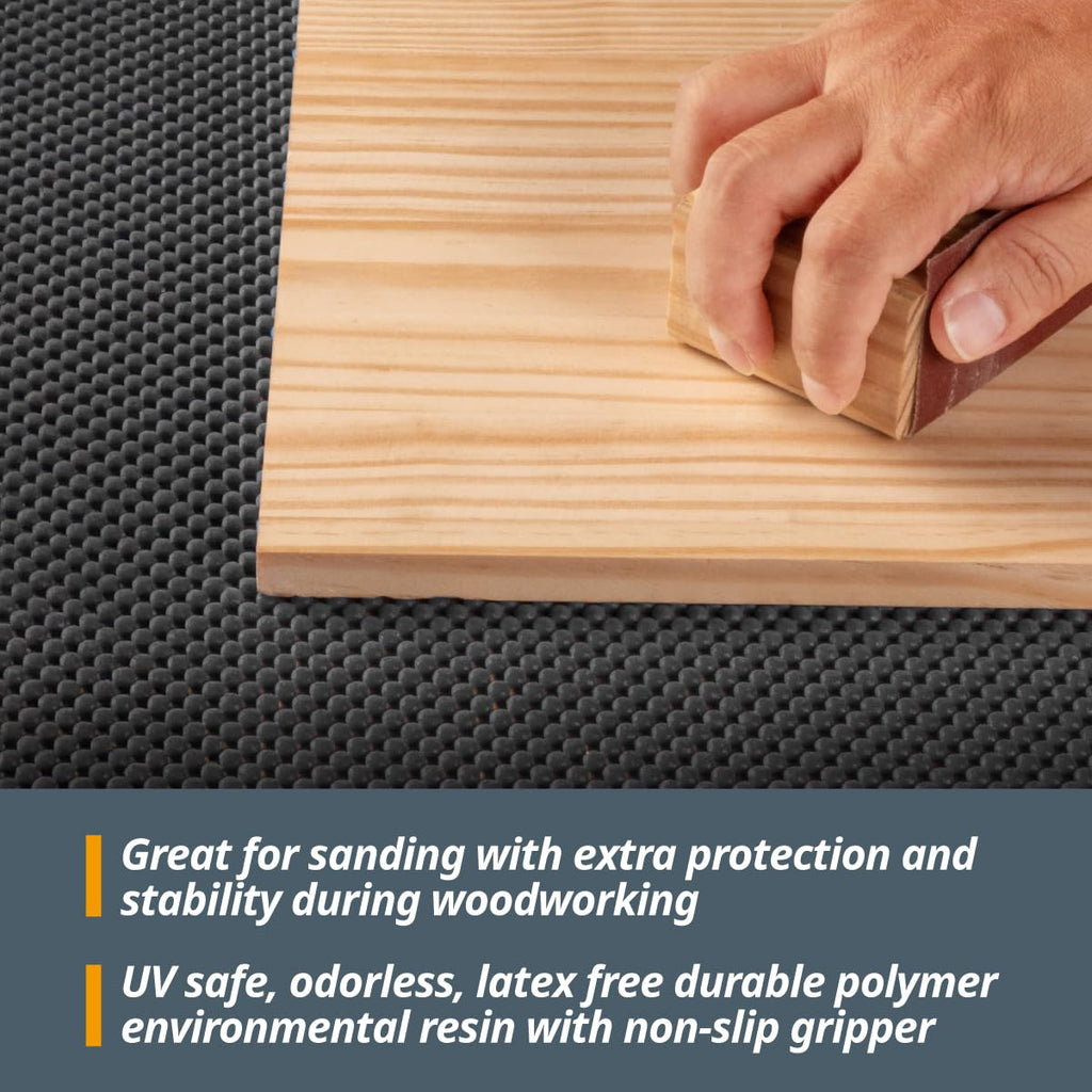 POWERTEC 71014 Non-Slip Router Pad, 24-Inch by 48-Inch