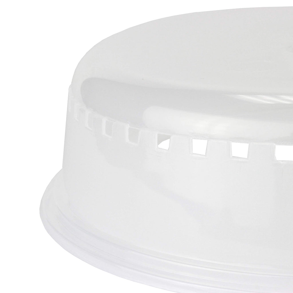 Chef Craft Classic Microwave Cover, 10 inches in Diameter, Clear