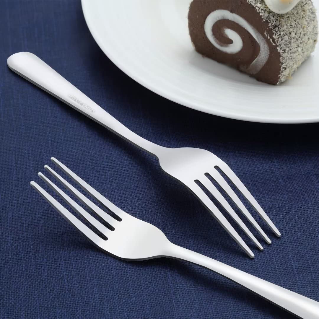 36-Piece Dinner Forks Set, Funnydin 7.1 Inches Stainless Steel Forks Silverware, Durable Table Forks Set, Use for Home, Hotel and Restaurant - Mirror Polished, Dishwasher Safe