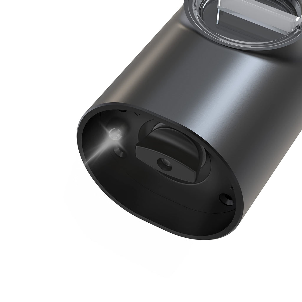 IDEALDEPOT Automatic Salt and Pepper Grinder Set, Battery Operated Adjustable Coarseness with LED Light,