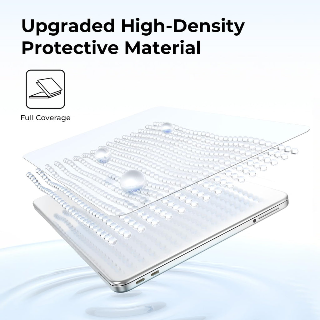 EooCoo for MacBook Neo Case 13 inch 2026 Release Model A3404, A18 Pro Chip, Ultra Thin Precision Fit Protective Hard Shell Case 4 in 1 Kit for School, Office, Travel & Daily Use, Crystal Clear