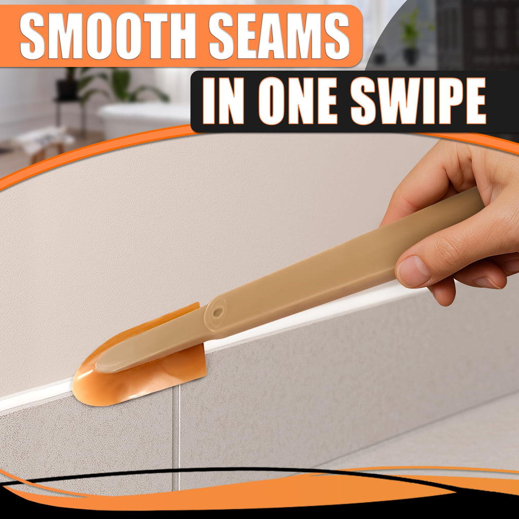 Grout Caulk Caulking Silicone Sealant Finishing Tool Spreader Spatulas Applicator Rubber Tools 4 Size Set