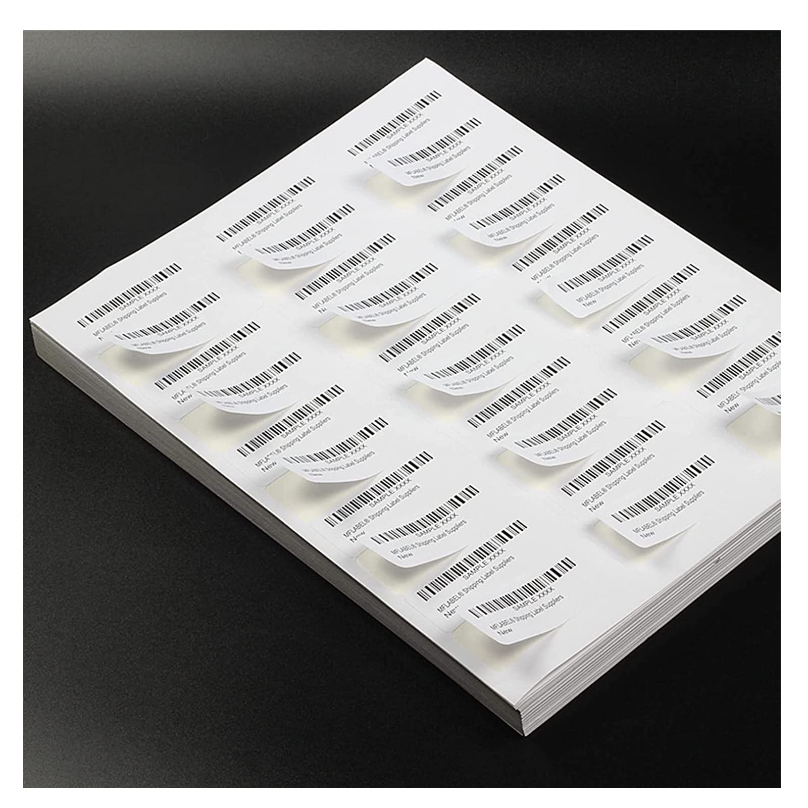 30 UP Labels 1" x2-5/8 Mailing Labels Shipping Address FBA Labels for Laser/Inkjet Printers, White Blank Sticker Name Tags, Printable Label for 5160 Printer, (100 Sheets, 3000 Labels)