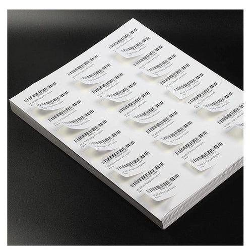 30 UP Labels 1" x2-5/8 Mailing Labels Shipping Address FBA Labels for Laser/Inkjet Printers, White Blank Sticker Name Tags, Printable Label for 5160 Printer, (100 Sheets, 3000 Labels)