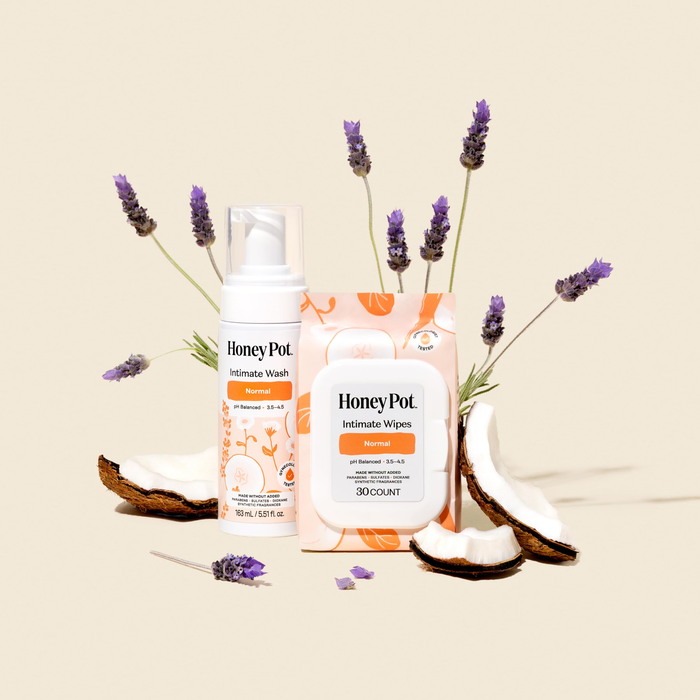 THE HONEY POT - Normal Wipes - 30 Count
