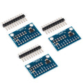 3 PCS ADS1115 16 Bit 16 Byte 4 Channel I2C IIC Analog-to-Digital ADC PGA Converter with Programmable Gain Amplifier High Precision ADC Converter Development Board for Arduino Raspberry Pi
